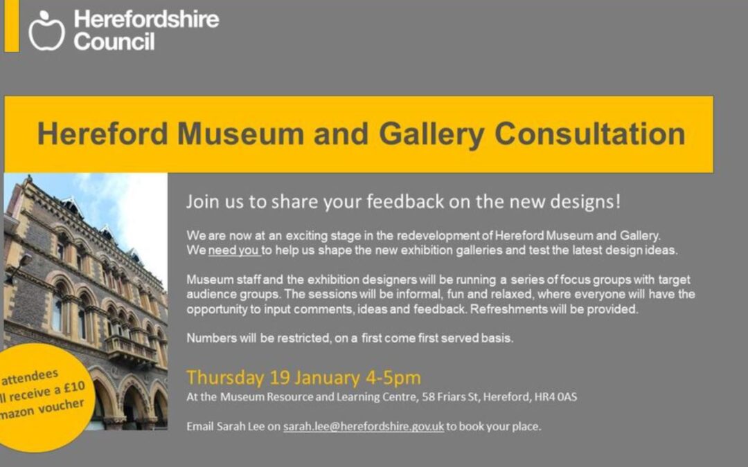 Museum and gallery consultation
